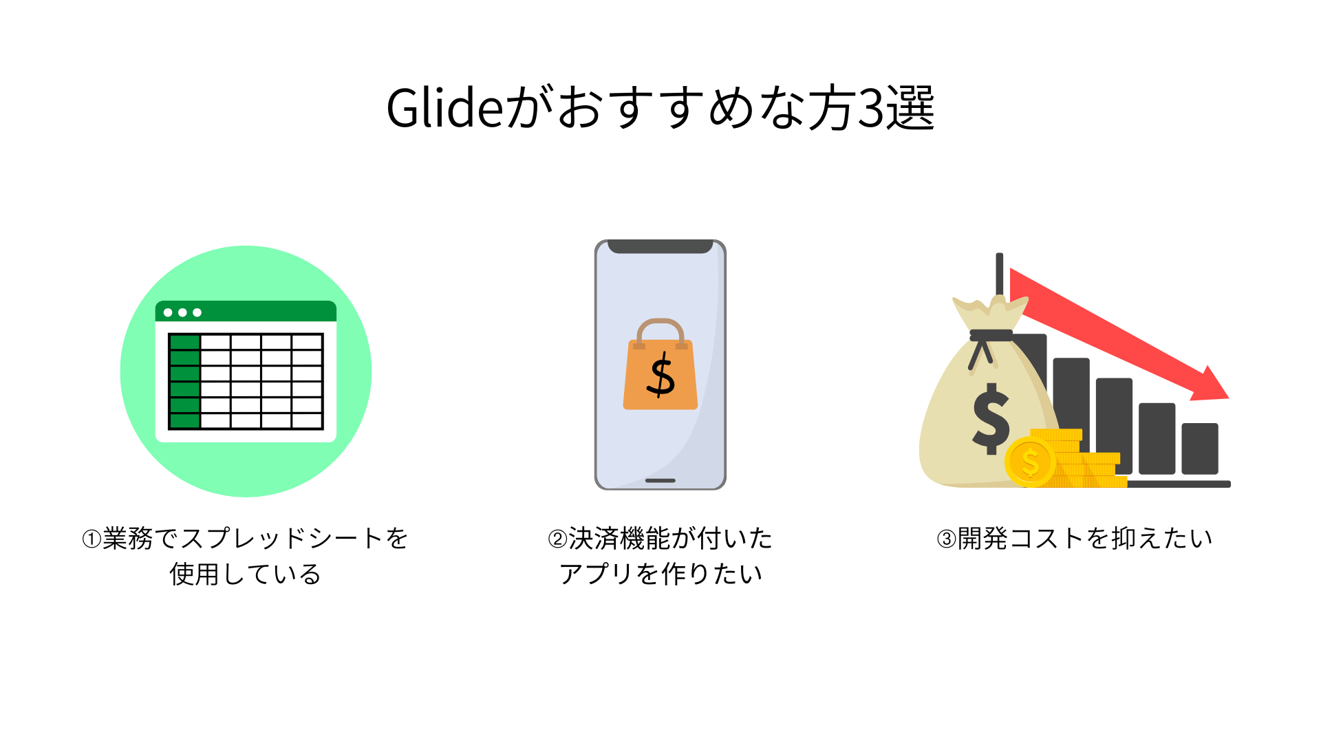 Glideがおすすめな方3選