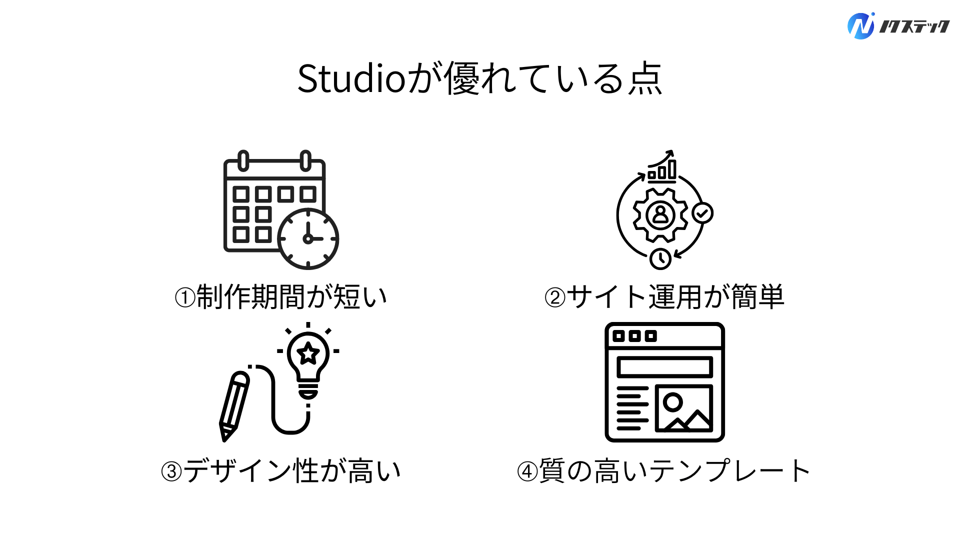 Studioが優れている点