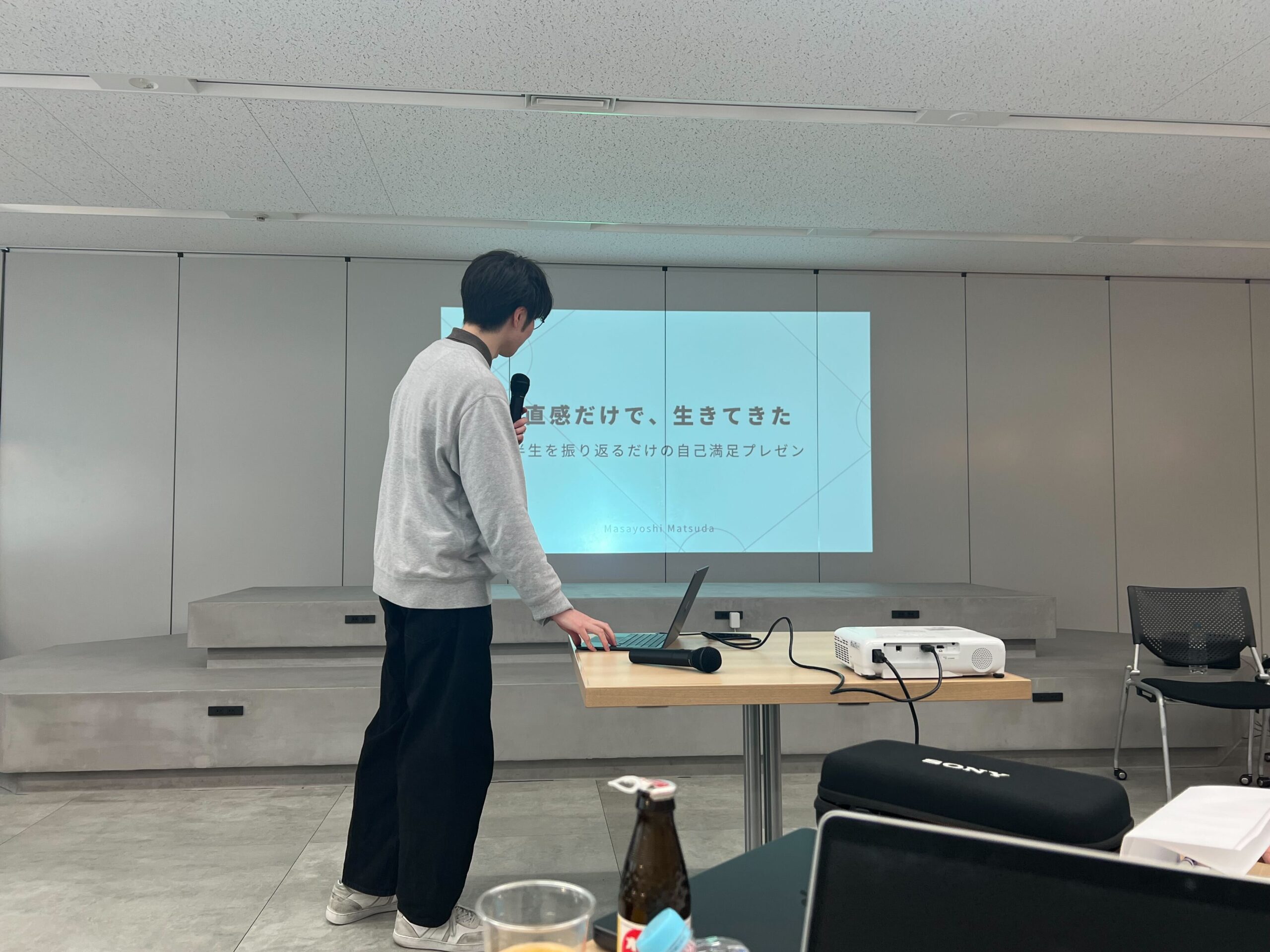 WishHubのLT風景